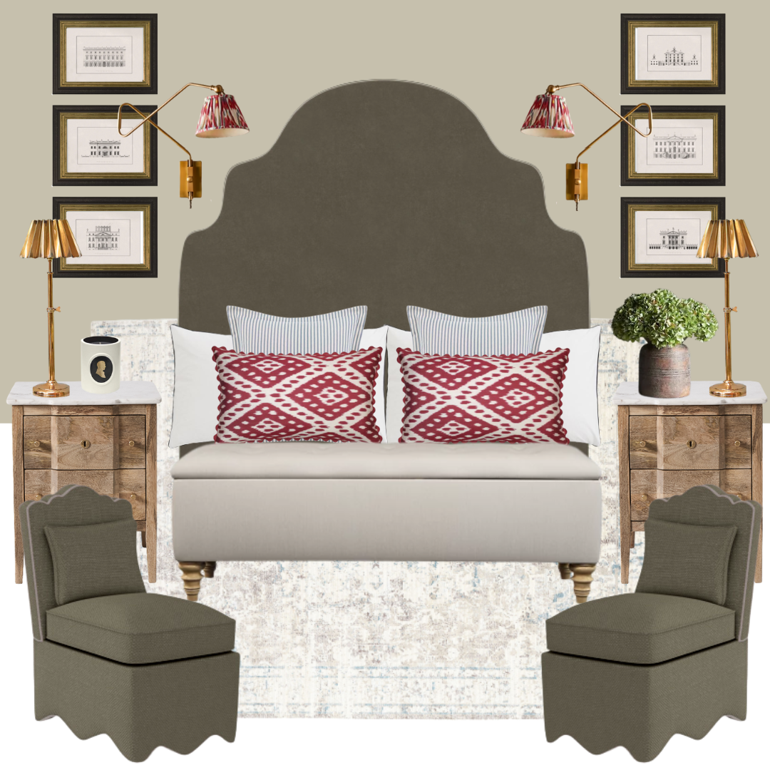 Muted Bedroom Design